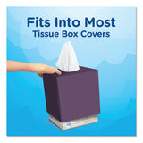 Plus Lotion Facial Tissue, 1-ply, White, 56 Sheets-box, 24 Boxes-carton