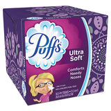 Ultra Soft Facial Tissue, 2-ply, White, 56 Sheets-box, 24 Boxes-carton