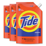Pouch He Liquid Laundry Detergent, Tide Original Scent, 35 Loads, 45 Oz, 3-carton