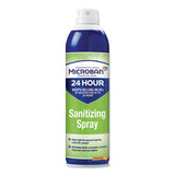 24-hour Disinfecting Sanitizing Spray, Citrus Scent, 15 Oz Aerosol Spray, 2/pack