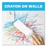 Magic Eraser Variety Pack, 4.6" X 2.3", Extra Durable; Bath; Kitchen, White, 6-pack, 8 Packs-carton