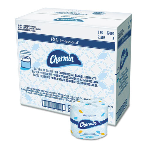 Commercial Bathroom Tissue, Septic Safe, 2-ply, White, 450 Sheets-roll, 75-carton