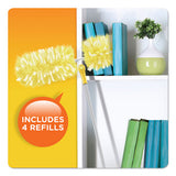 Heavy Duty Dusters With Super Extender Handle, 6 Ft Handle, 1 Handle-4 Dusters, 4-carton