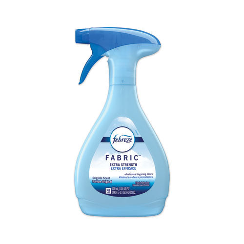 Fabric Refresher-odor Eliminator, Extra Strength,original, 16.9 Oz Bottle, 8-carton