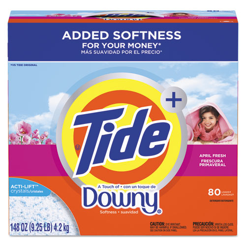 Touch Of Downy Laundry Detergent, Powder, April Fresh, 148 Oz Box, 2-carton