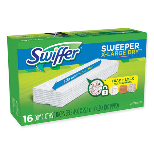 Sweeper Xl Dry Refill Cloths, 16.9