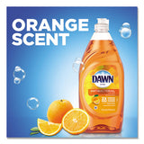 Ultra Antibacterial Dishwashing Liquid, Orange Scent, 28 Oz Bottle, 8-carton