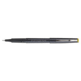 Razor Point Stick Porous Point Marker Pen, 0.3mm, Black Ink-barrel, Dozen