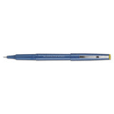 Razor Point Stick Porous Point Marker Pen, 0.3mm, Blue Ink-barrel, Dozen