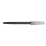 Razor Point Ii Stick Porous Point Marker Pen, 0.2mm, Black Ink-barrel, Dozen
