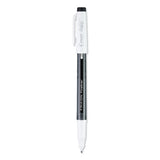 Frixion Erasable Stick Marker Pen, 0.6 Mm, Black Ink-barrel, Dozen