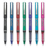 Precise V5 Stick Roller Ball Pen, 0.5mm, Assorted Ink-barrel, 7-pack