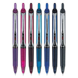 Precise V5rt Retractable Roller Ball Pen, 0.5mm, Assorted Ink-barrel, 7-pack