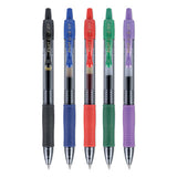 G2 Premium Retractable Gel Pen, 0.5 Mm, Black Ink, Smoke Barrel, Dozen