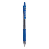 G2 Premium Retractable Gel Pen, 1 Mm, Blue Ink, Smoke Barrel, Dozen