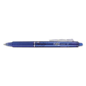 Frixion Clicker Erasable Retractable Gel Pen, Fine 0.7 Mm, Blue Ink, Blue Barrel