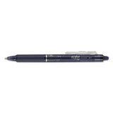 Frixion Clicker Erasable Retractable Gel Pen, Fine 0.7 Mm, Navy Ink, Navy Barrel