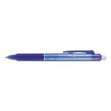 Frixion Clicker Erasable Retractable Gel Pen, 0.7 Mm, Green Ink-barrel, Dozen