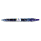 B2p Bottle-2-pen Recycled Retractable Gel Pen, 0.7mm, Blue Ink, Translucent Blue Barrel