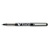 Vball Liquid Ink Stick Roller Ball Pen, Fine 0.7mm, Blue Ink-barrel, Dozen