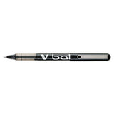 Vball Liquid Ink Stick Roller Ball Pen, 0.5mm, Black Ink-barrel, Dozen