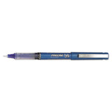 Precise V5 Stick Roller Ball Pen, Extra-fine 0.5mm, Blue Ink-barrel, Dozen