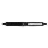 Dr. Grip Fullblack Retractable Ballpoint Pen, 1mm, Black Ink-barrel