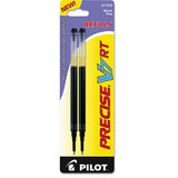 Refill For Pilot Precise V7 Rt Rolling Ball, Fine Point, Blue Ink, 2-pack