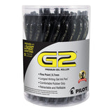 G2 Premium Retractable Gel Pen, Fine 0.7 Mm, Black Ink-barrel, 36-pack