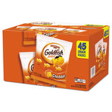 Goldfish Crackers, Cheddar, Single-serve Snack, 1.5oz Bag, 72-carton