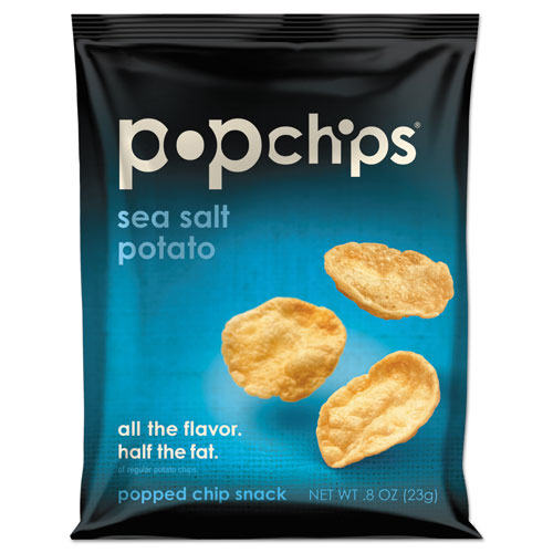 Potato Chips, Sea Salt Flavor, 0.8 Oz Bag, 24-carton