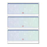 Premier Prismatic Check, 13 Features, 8.5 X 11, Blue-green Prismatic, 500-ream