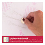 Medical Security Papers, 24lb, 8.5 X 11, Blue, 500-ream