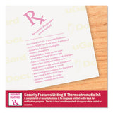 Medical Security Papers, 24lb, 8.5 X 11, Blue, 500-ream