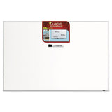 Dry Erase Board, Melamine Surface, 36 X 24, Silver Aluminum Frame