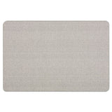 Oval Office Fabric Bulletin Board, 36 X 24, Gray
