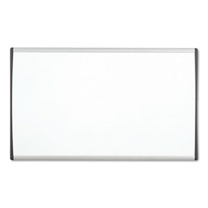 Magnetic Dry-erase Board, Steel, 14 X 24, White Surface, Silver Aluminum Frame