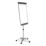 Prestige 2 Mobile Presentation Easel,  3 Ft X 2 Ft, Silver-white