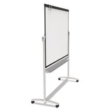 Prestige 2 Mobile Presentation Easel,  6 Ft X 4 Ft, Silver-graphite