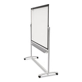 Prestige 2 Mobile Presentation Easel,  6 Ft X 4 Ft, Silver-graphite