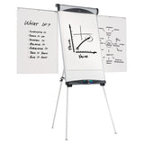 Euro Magnetic Presentation Easel, 27 X 39, White