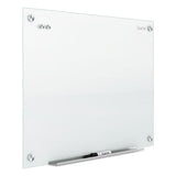 Infinity Magnetic Glass Marker Board, 24 X18, White