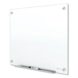 Brilliance Glass Dry-erase Boards, 48 X 48, White Surface