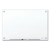 Brilliance Glass Dry-erase Boards, 48 X 48, White Surface