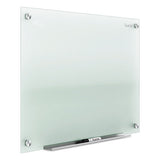 Infinity Glass Marker Board, Frosted, 72 X 48