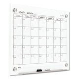 Infinity Magnetic Glass Calendar Board, 24 X 18