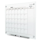 Infinity Magnetic Glass Calendar Board, 36 X 24