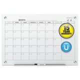 Infinity Magnetic Glass Calendar Board, 36 X 24