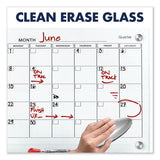 Infinity Magnetic Glass Calendar Board, 36 X 24