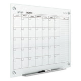 Infinity Magnetic Glass Calendar Board, 48 X 36